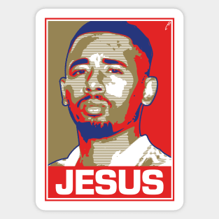 Jesus - RED Sticker